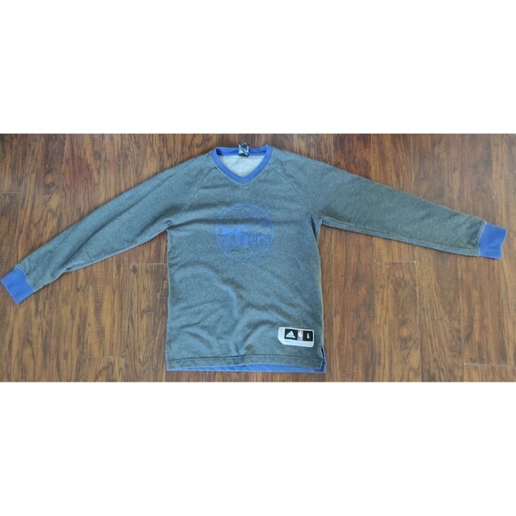 ADIDAS NBA AUTHENTIC PHILADELPHIA 76 ERS CHRISTMAS SHOOTING SZ S JERSEY - Picture 1 of 10